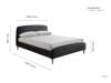 Land Of Beds Teddy Charcoal Fabric Bed Frame9