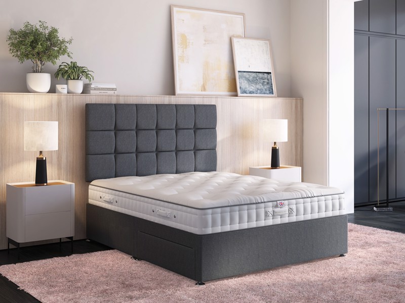 Millbrook Bamforth Superior 2 Drawer Small Double Divan Bed1