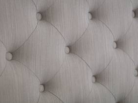 Land Of Beds Cordelia Grey Fabric Bed Frame4