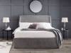 Land Of Beds Estelle Grey Fabric Ottoman Bed1