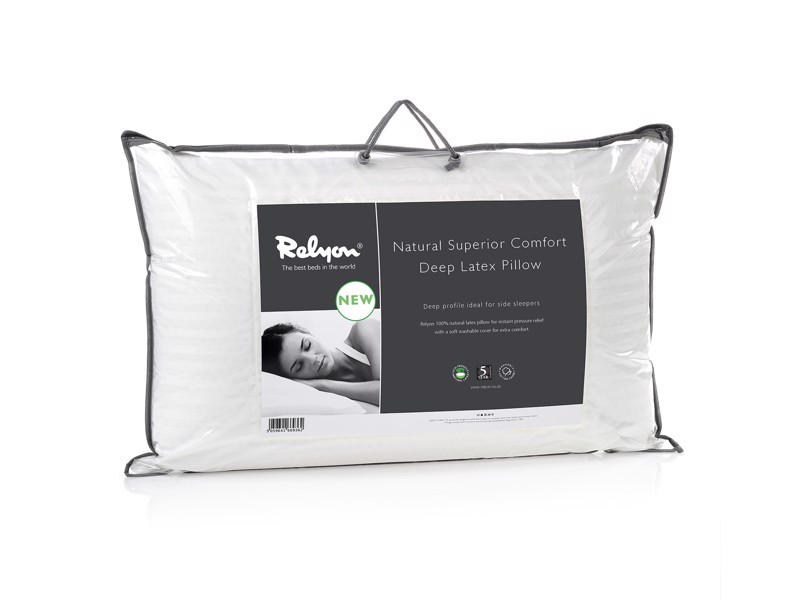 Relyon Natural Superior Comfort Deep Latex Pillow1