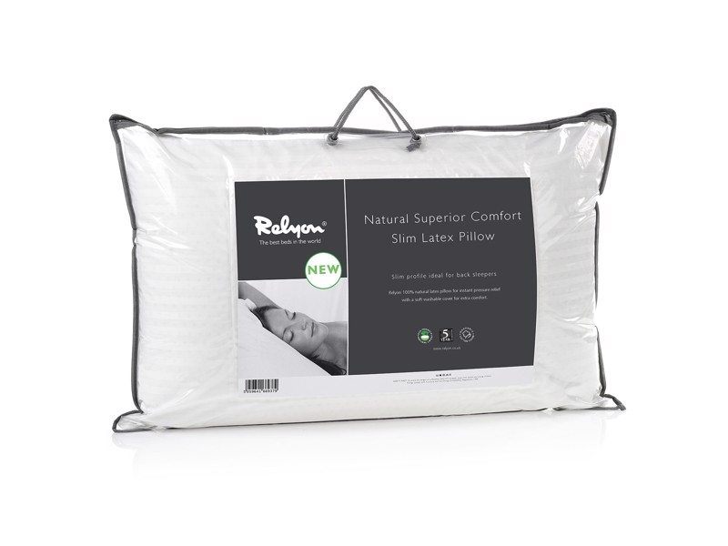 Relyon Natural Superior Comfort Slim Latex Pillow1