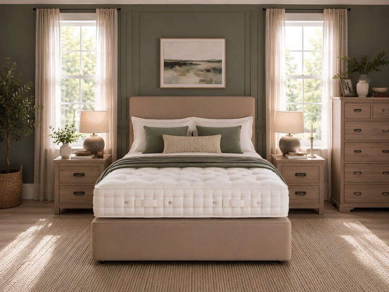 Hypnos Ortho Silver Divan Bed2