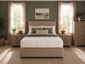 Hypnos Ortho Silver Divan Bed2