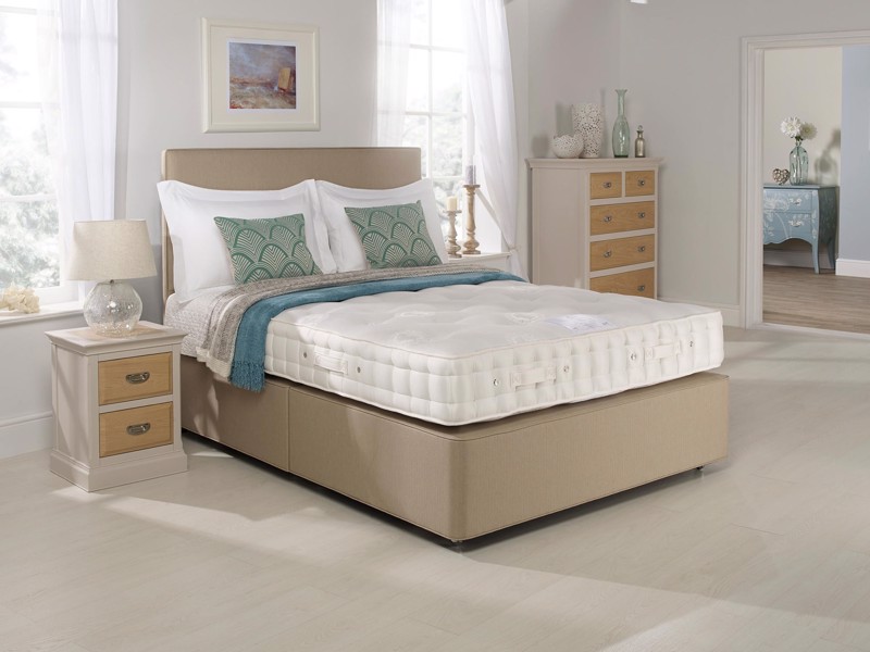 Hypnos Ortho Silver Double Divan Bed1