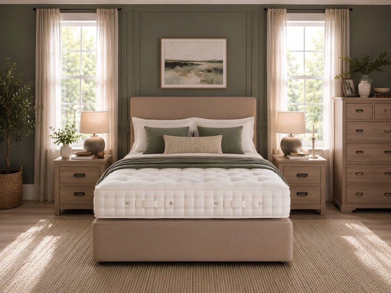 Hypnos Ortho Silver Super King Size Zip & Link Mattress4
