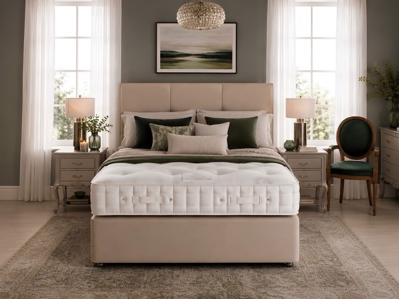 Hypnos Ortho Bronze Divan Bed2