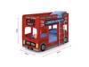 Land Of Beds Bond Street Red Wooden Bunk Bed4