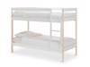 Land Of Beds Balham White Wooden Bunk Bed5