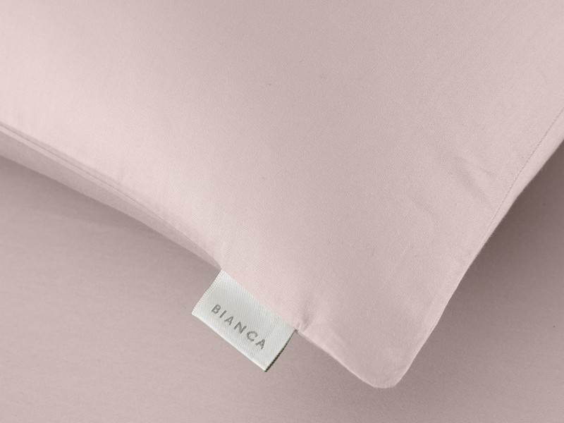 Bianca Fine Linens Cotton Sateen Blush Pillowcases7