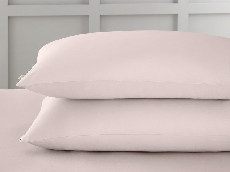 Bianca Fine Linens Cotton Sateen Blush Pillowcases6