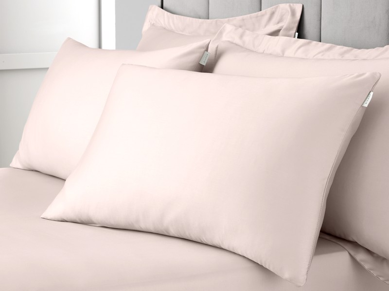 Bianca Fine Linens Cotton Sateen Blush Pillowcases7