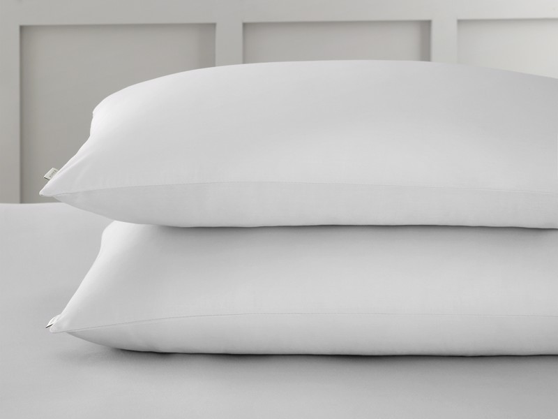 Bianca Fine Linens Cotton Sateen Dove Grey Pillowcases3