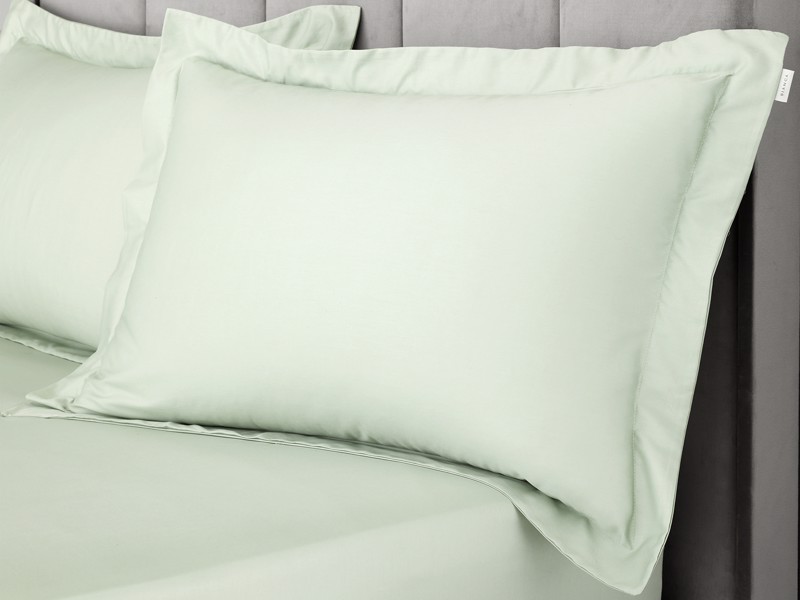 Bianca Fine Linens 400TC Cotton Sateen Green Pillowcases4