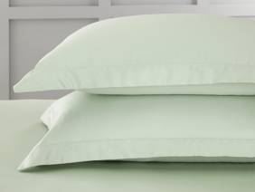 Bianca Fine Linens 400TC Cotton Sateen Green Pillowcases2