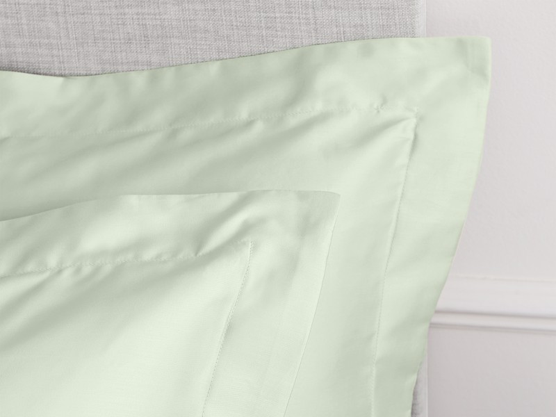 Bianca Fine Linens Cotton Sateen Green Pillowcases2