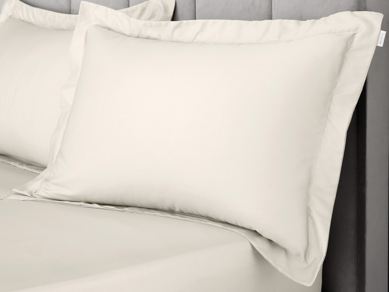 Bianca Fine Linens Cotton Sateen Oyster Pillowcases4