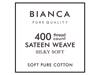 Bianca Fine Linens Cotton Sateen Oyster Pillowcases10