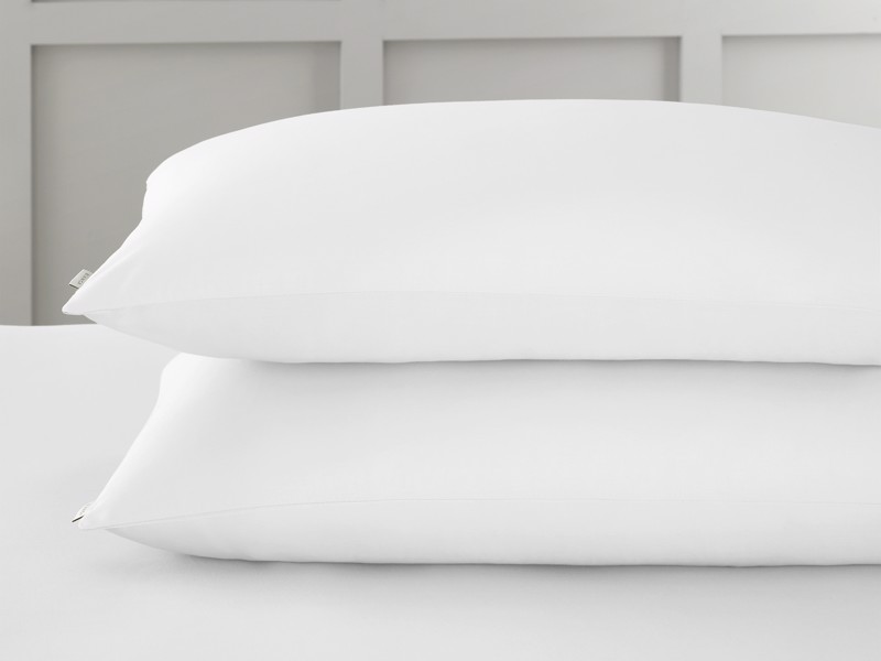 Bianca Fine Linens Cotton Sateen White Pillowcases3
