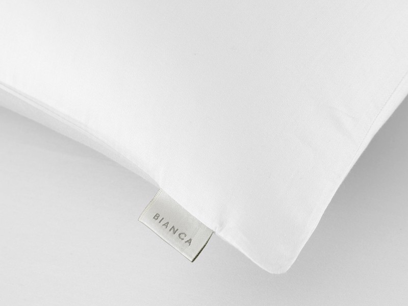 Bianca Fine Linens Cotton Sateen White Pillowcases7
