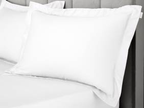 Bianca Fine Linens Cotton Sateen White Pillowcases4