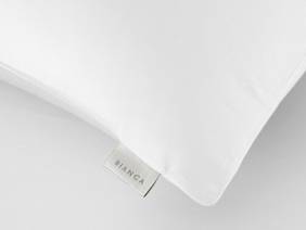 Bianca Fine Linens Cotton Sateen White Pillowcases7