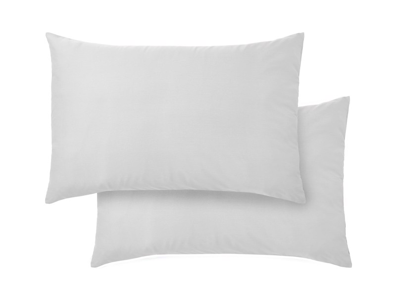 Bianca Fine Linens Cotton Sateen White Pair of Oxford Pillowcases8