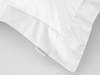 Bianca Fine Linens Cotton Sateen White Pair of Oxford Pillowcases5