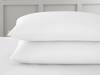 Bianca Fine Linens Cotton Sateen White Pair of Oxford Pillowcases6