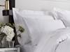 Bianca Fine Linens Luxury Cotton Sateen White Pair of Oxford Pillowcases1