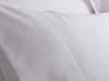 Bianca Fine Linens Luxury Cotton Sateen White Pair of Oxford Pillowcases3