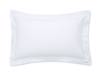 Bianca Fine Linens Luxury Cotton Sateen White Pair of Oxford Pillowcases4