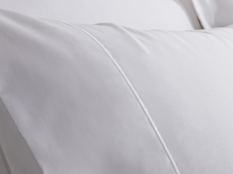 Bianca Fine Linens Luxury Cotton Sateen White Pillowcases3