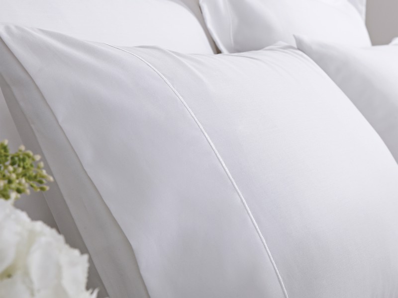 Bianca Fine Linens Luxury Cotton Sateen White Pillowcases5