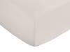 Bianca Fine Linens Cotton Sateen Oyster Fitted Bed Sheet1