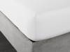 Bianca Fine Linens Cotton Sateen White Fitted Double Bed Sheet3