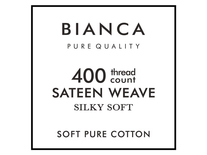 Bianca Fine Linens Cotton Sateen Blush Flat Bed Sheet6