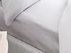 Bianca Fine Linens Cotton Sateen Dove Grey Double Flat Sheet4