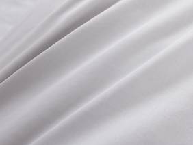 Bianca Fine Linens Cotton Sateen Dove Grey Flat Bed Sheet5