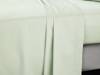 Bianca Fine Linens Cotton Sateen Green Flat Bed Sheet5