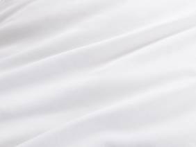 Bianca Fine Linens Cotton Sateen White Flat Bed Sheet3