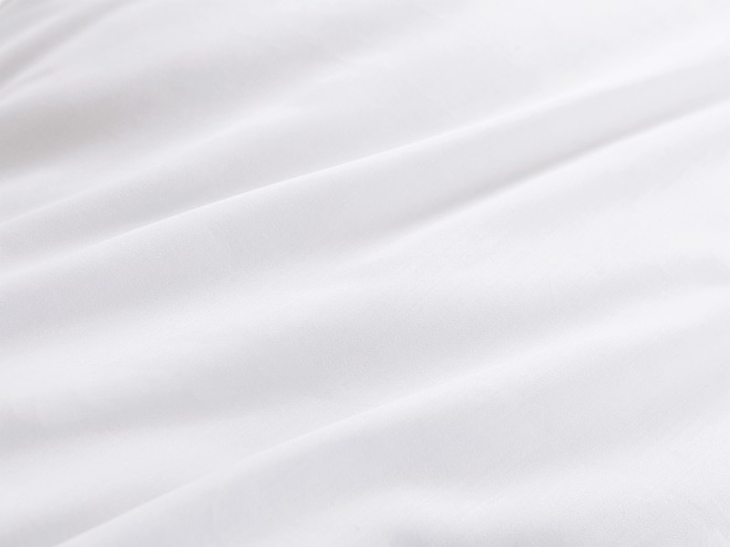 Bianca Fine Linens Cotton Sateen White Flat Bed Sheet5