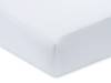 Bianca Fine Linens Luxury Cotton Sateen White Fitted Bed Sheet1