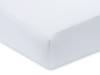 Bianca Fine Linens Luxury Cotton Sateen White Fitted Sheet1