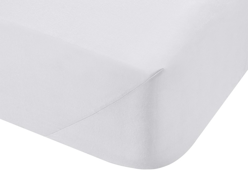 Bianca Fine Linens Cotton White Fitted Sheet1