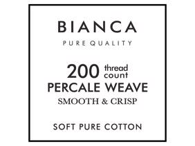 Bianca Fine Linens Cotton White Fitted King Size Bed Sheet6
