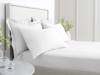 Bianca Fine Linens Cotton White Fitted Bed Sheet2