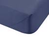 Bianca Fine Linens Cotton Navy Single Fitted Sheet1