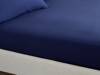 Bianca Fine Linens Cotton Navy King Size Fitted Sheet3