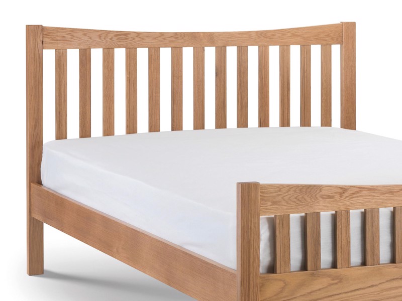 Land Of Beds Holburn Oak Wooden King Size Bed Frame2